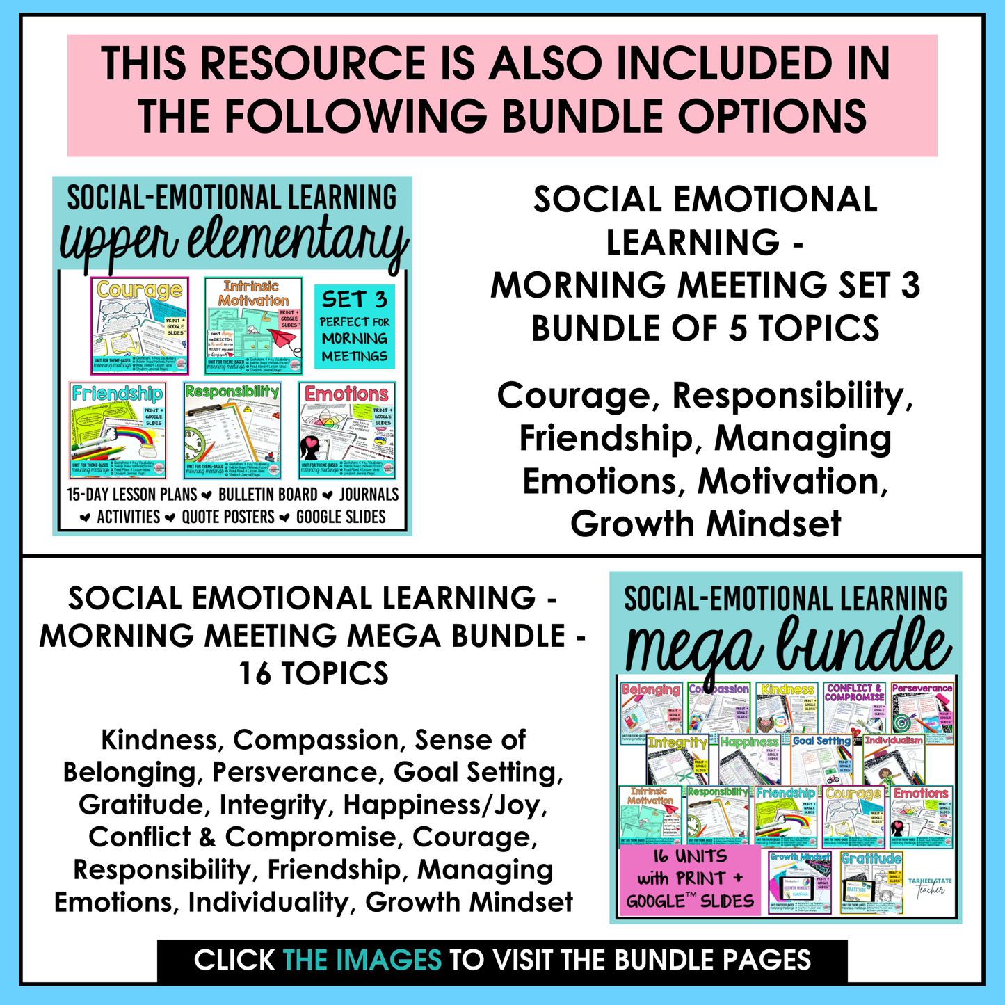 Responsible Decision Making & Accountability Social Emotional Learning Unit with Morning Meeting Slides