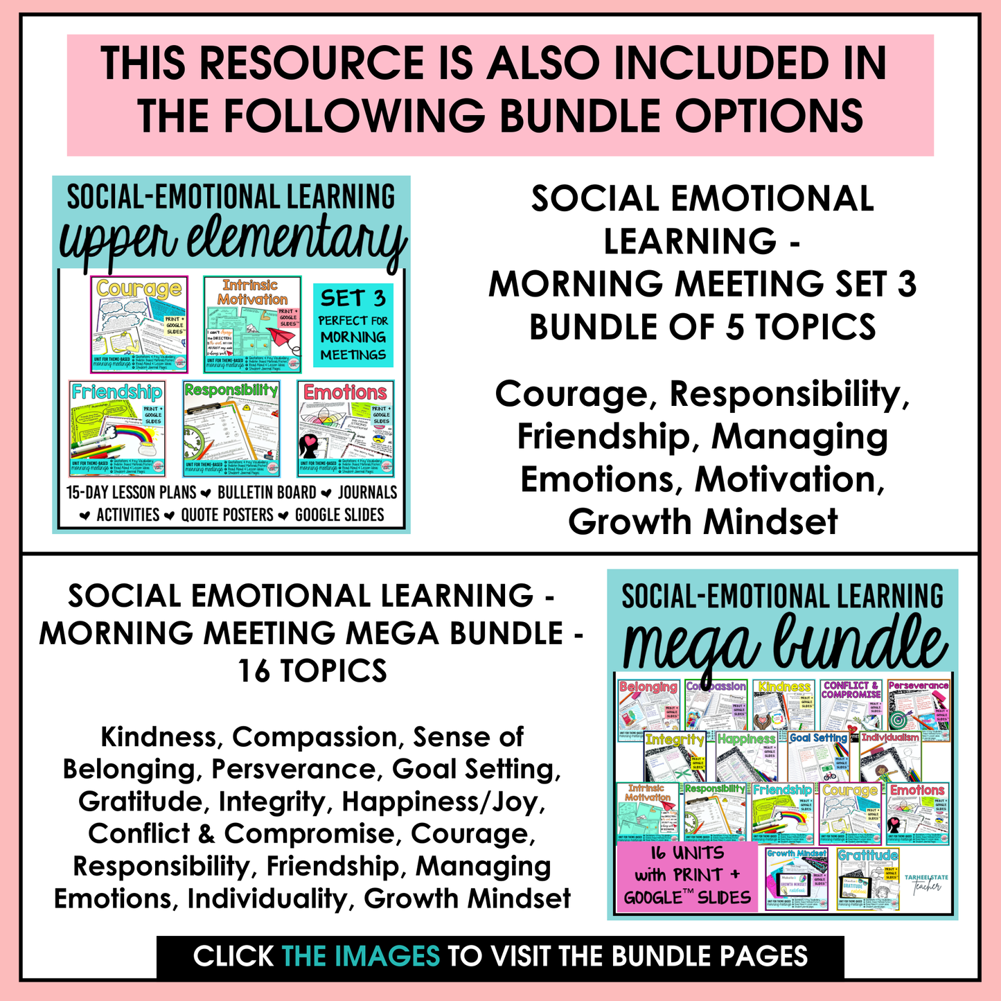 Friendship Social Emotional Learning Unit with Morning Meeting Slides