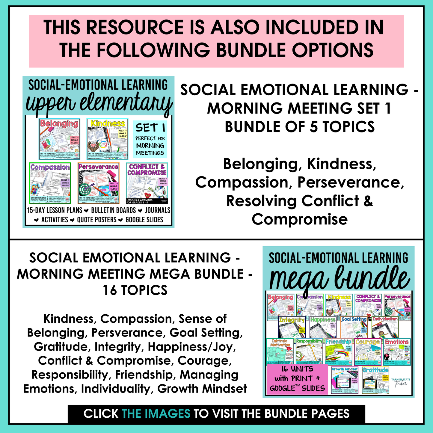 Conflict Resolution Social Emotional Learning Unit with Morning Meeting Slides