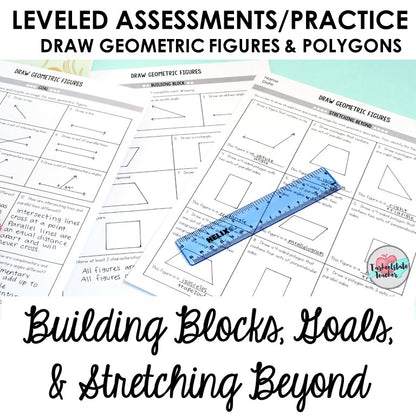 Geometry 4.G.1, 4.G.2, 4.G.3 ALL STANDARDS BUNDLE
