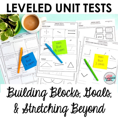 Geometry 4.G.1, 4.G.2, 4.G.3 ALL STANDARDS BUNDLE