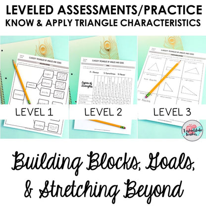 Geometry 4.G.1, 4.G.2, 4.G.3 ALL STANDARDS BUNDLE