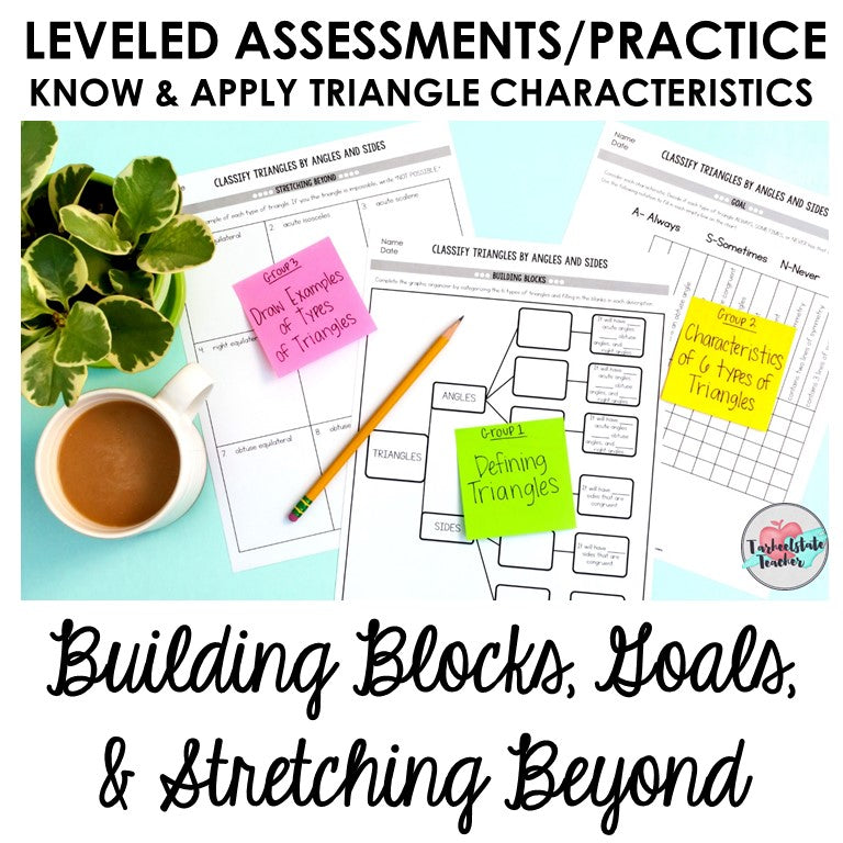 Geometry 4.G.1, 4.G.2, 4.G.3 ALL STANDARDS BUNDLE
