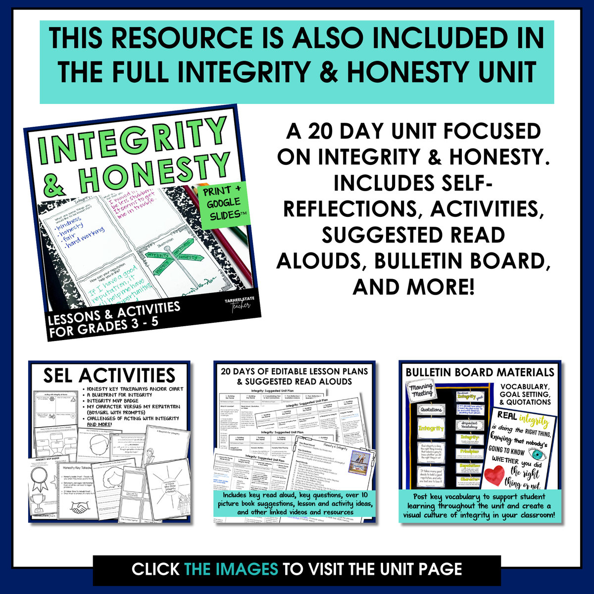Honesty scenario cards are also included in the full Integrity and Honesty SEL morning meeting unit