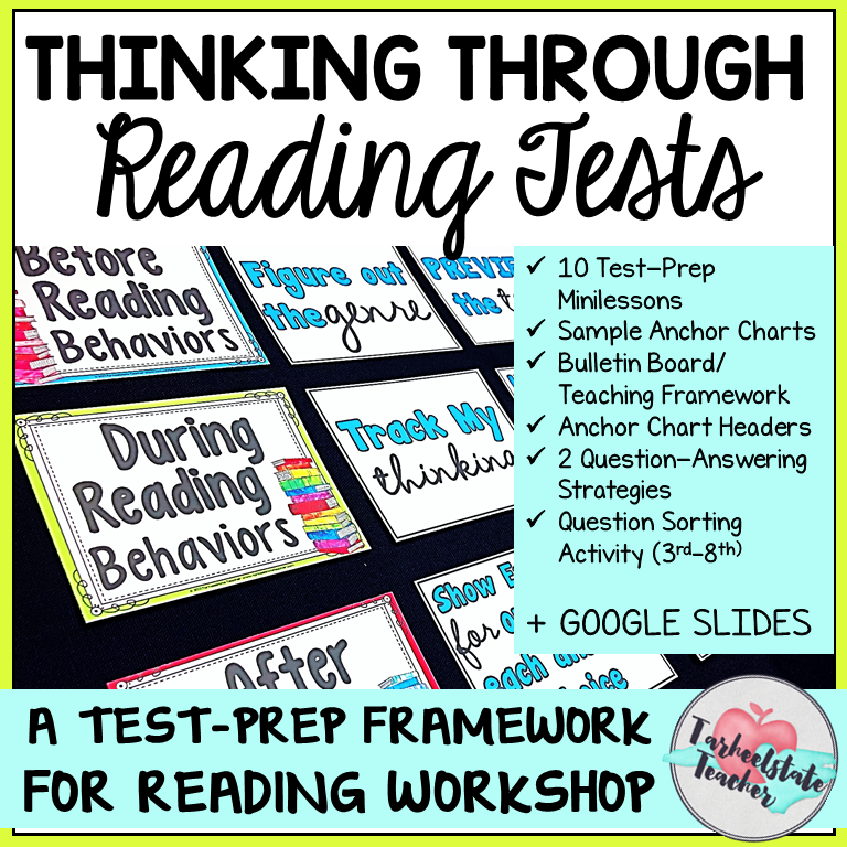 Reading Comprehension Tests Test Prep Framework for End of Year Standardized Testing Grades 3-5