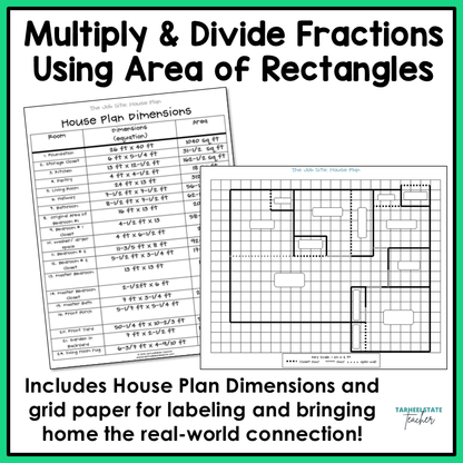 Multiplying and Dividing Fractions Task Cards Activities or Math Centers