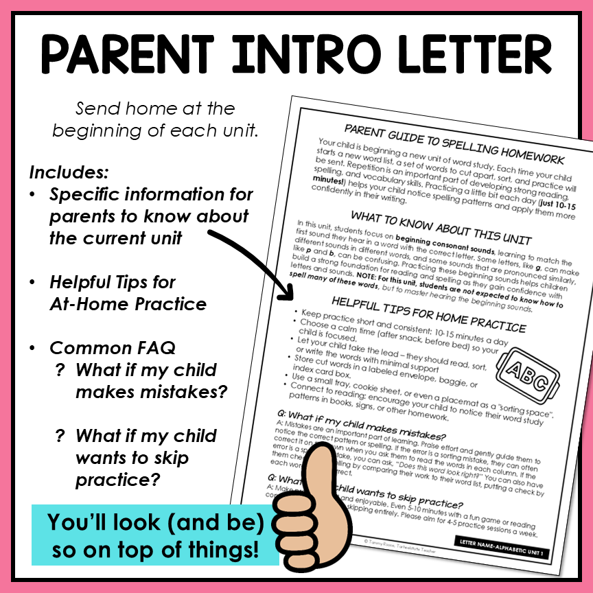Beginning Initial Letter ID Sounds Activities Letter Name Activity Printable