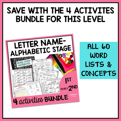 Digraphs and Initial Consonant Blends Activities SH CH TH Letter Name Printable