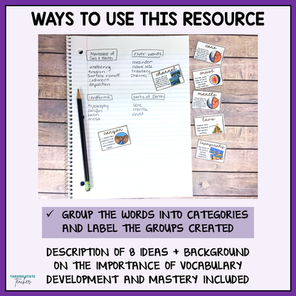 Ideas for incorporating phases of the moon vocabulary