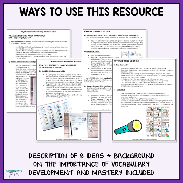 Ideas for incorporating phases of the moon vocabulary