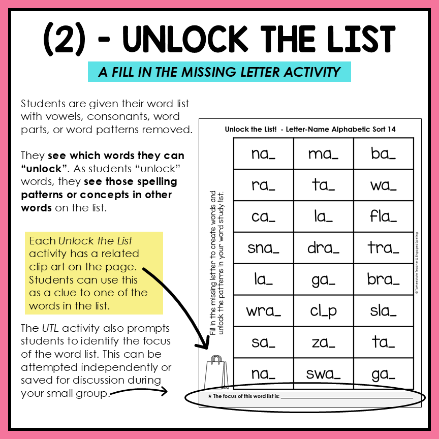 Short A O E U and I Word Families Onset and Rime Letter Name Activity Printable