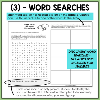 Compound Words, Homophones and Homographs Syllables Affixes Activity Printable