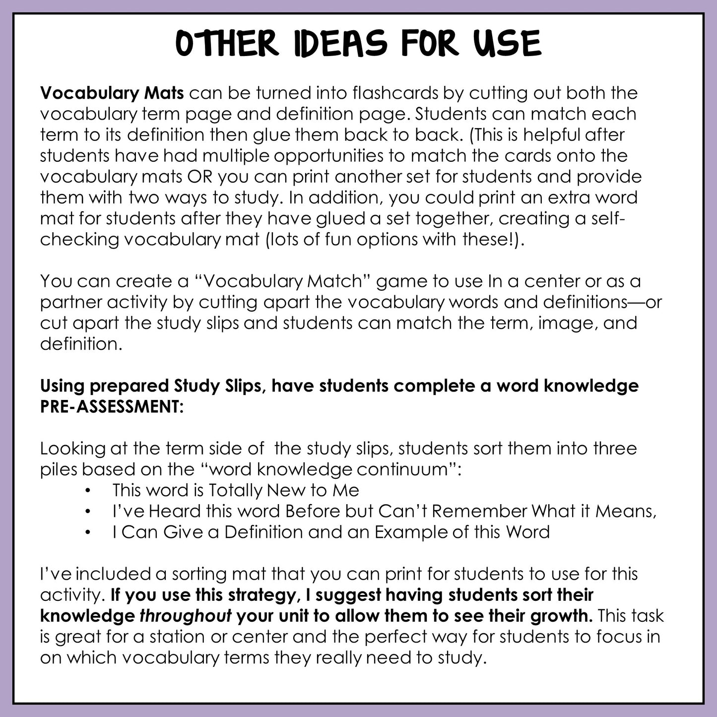Ideas for incorporating phases of the moon vocabulary