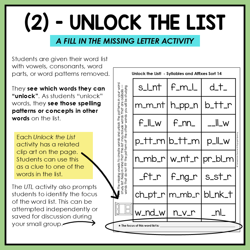 Syllable Division VCV VCCV Open and Closed Syllables Affixes Activity Printable