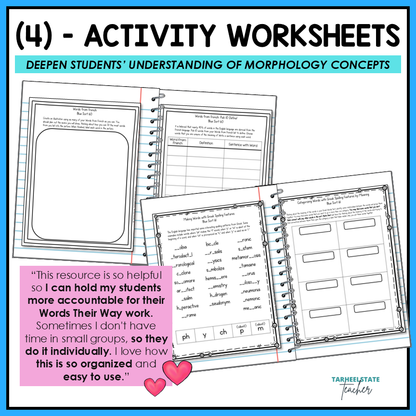 Cognates Collective Nouns Greek & Latin Plurals Derivational Activity Printable