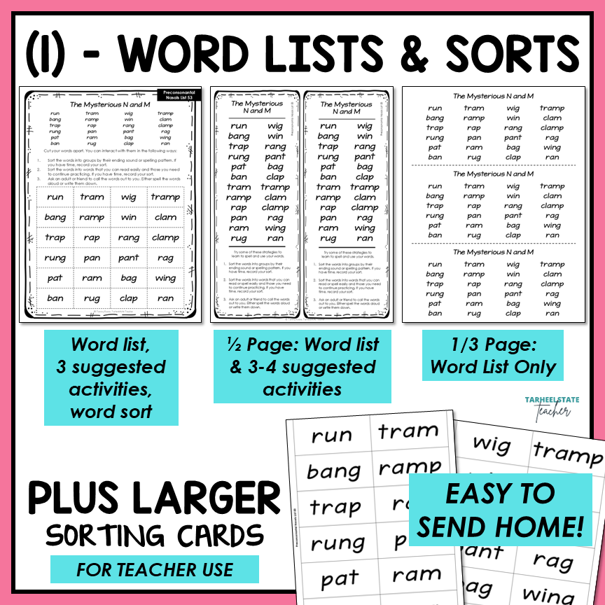 Final Blends NG NK, AR and OR Words, Contractions Letter Name Activity Printable