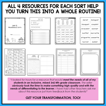 Cognates Collective Nouns Greek & Latin Plurals Derivational Activity Printable