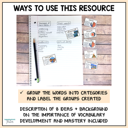 Skeletal and Muscular System Vocabulary Mats, Study Slips, and Quizzes with Word Wall Bundle