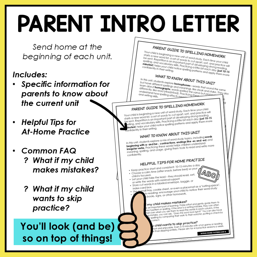 Homophones Homographs Contractions Sounds of ED Within Word Activity Printable