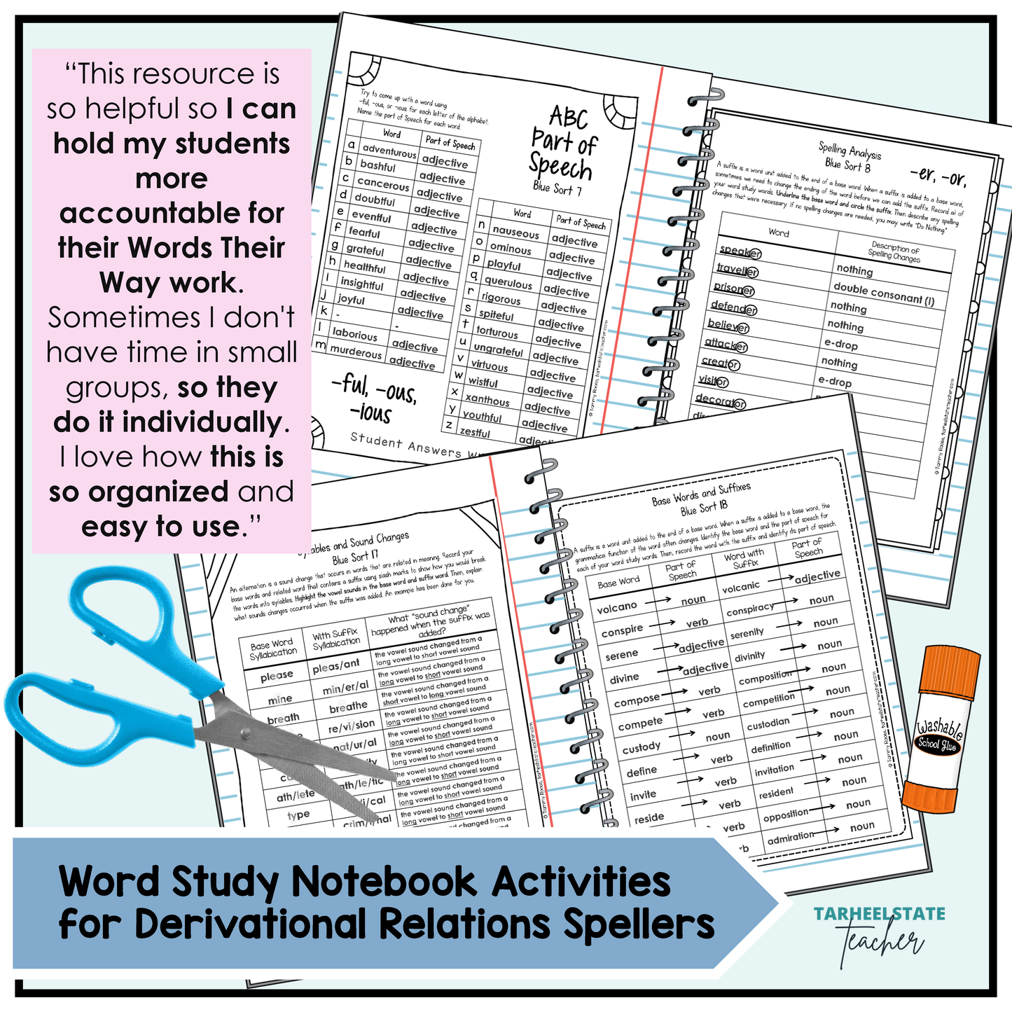 Words Their Way Word Study Notebooks Mega Bundle