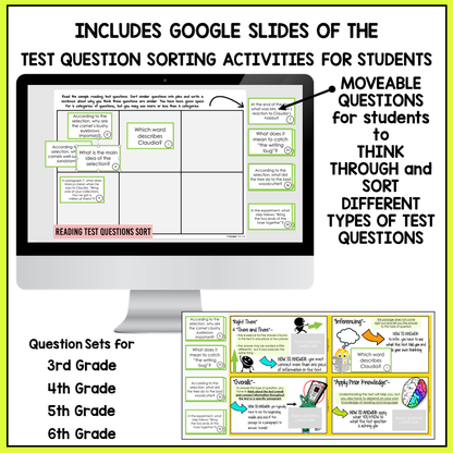 ELA Test Prep for Reading Comprehension Tests | 3rd 4th 5th Grade | Test Taking Strategies