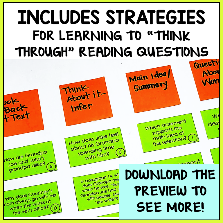 Test taking strategies for standardized reading comprehension tests