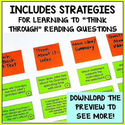 Test taking strategies for standardized reading comprehension tests